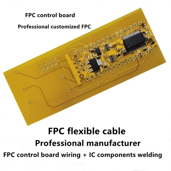 ISO 9001 Flexible Leiterplatte für LCD-Platine, integrierte Schaltung, flexible Leiterplatte